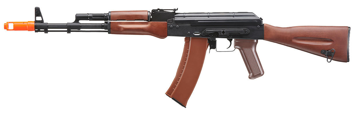 E&L Essential AK74N Airsoft AEG Rifle, Black/Wood | Airsoft Station