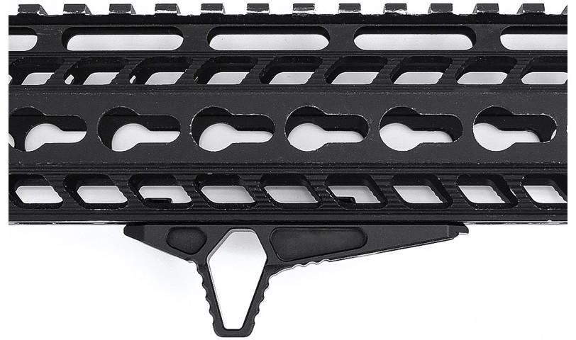 Ranger Armory Angled Hand-Stop for Keymod and M-LOK, Black
