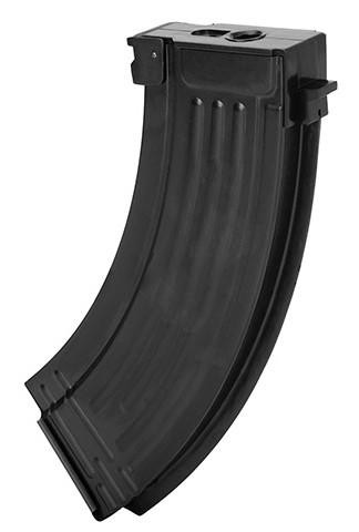 E&L AK47 120rds Mid-cap Metal Magazine 5 Pack, Black | Airsoft Station