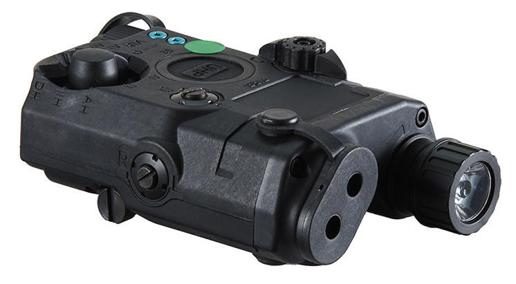 FMA Labs PEQ LA5-C Upgraded Version LED w/ Green Laser, Black