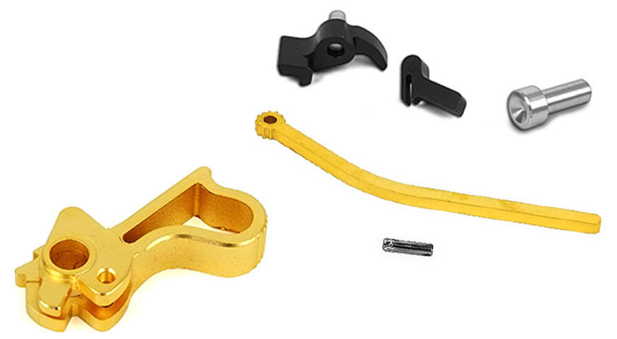 Airsoft Masterpiece CNC Steel Hammer & Sear Set for Marui Hi-Capa