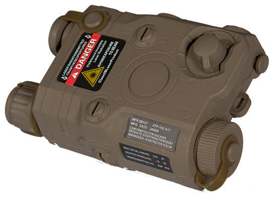 Lancer Tactical PEQ 15 Battery Case, Dark Earth | Airsoft Station
