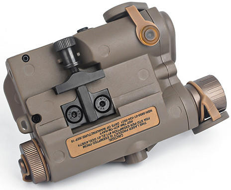 ACW LA-5 PEQ15 Flashlight/Red Laser/IR PEQ Box, Dark Earth