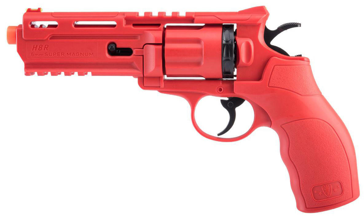 Elite Force H8R Gen2 CO2 Airsoft Revolver, Red/Black | Airsoft Station