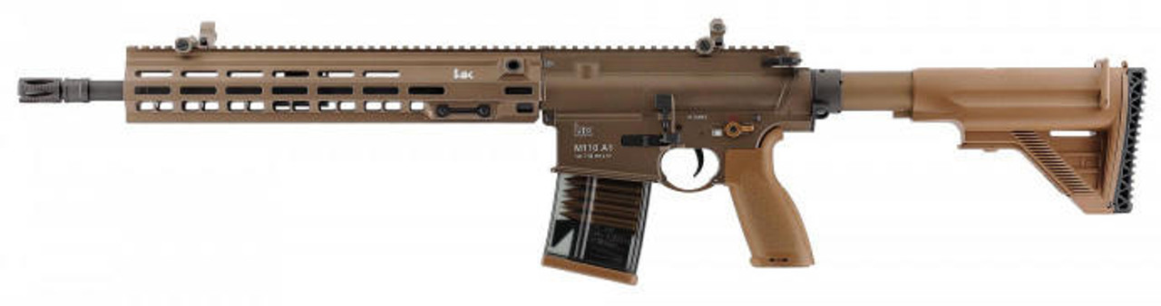 HK M110A1 w/ Gate Aster Airsoft Rifle, Two-Tone | Airsoft