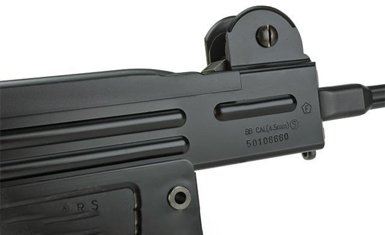 KWC Full Metal CO2 Powered Full Auto 4.5mm Mini Uzi Air Gun