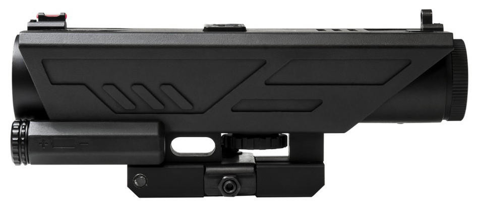 NcStar Delta 4x30 Sniper Reticle Scope w/ NAV LED, Black | Airsoft