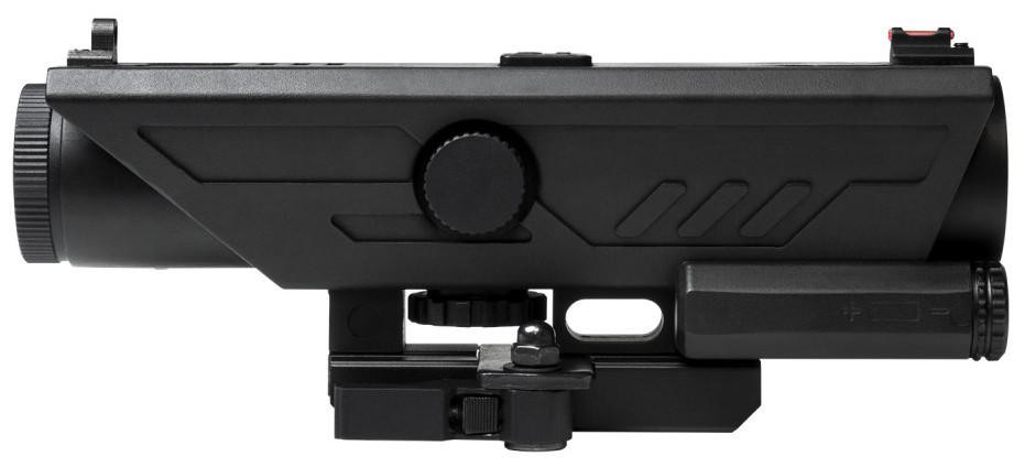 NcStar Delta 4x30 Sniper Reticle Scope w/ NAV LED, Black | Airsoft