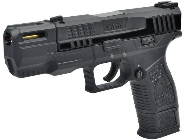 ICS BLE XMK Gas Blowback Airsoft Pistol, Black | Airsoft Station