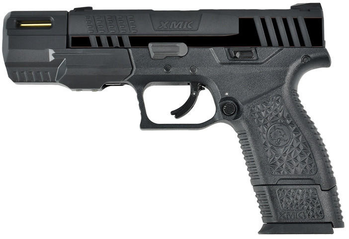 ICS BLE XMK Gas Blowback Airsoft Pistol, Black | Airsoft Station