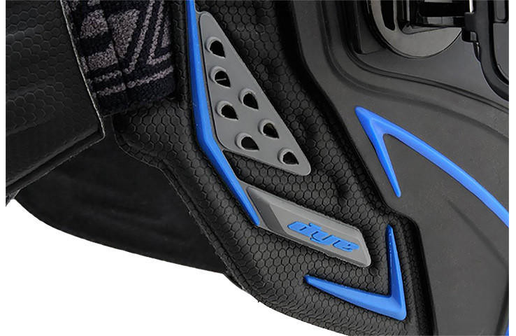 Dye i5 Pro 2.0 Airsoft Full Face Mask, Storm/Black/Blue | Airsoft