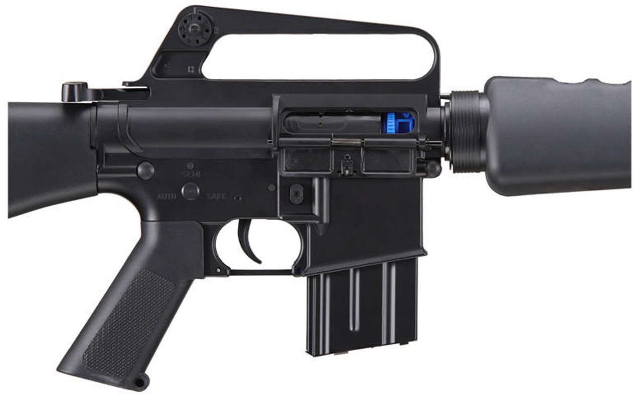 M16A1 エアソフトガン JAG Jag Precision E&C Full Metal Vietnam M16 Airsoft Gun, Black