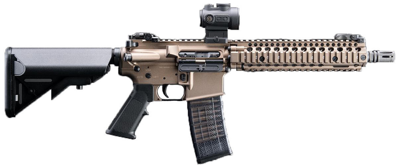 T8 CGS EMG DD MK18 RISⅡ FDE CYMA EMG CGS Series Daniel Defense Licensed MK18 Gas