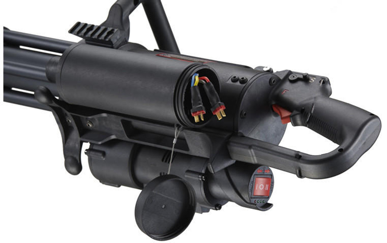 Classic Army M133 Mini Vulcan Airsoft AEG Minigun, Black