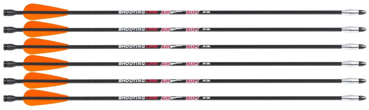 Air Venturi .45 Cal Air Bolt, 6 Pack, Black | Airsoft Station
