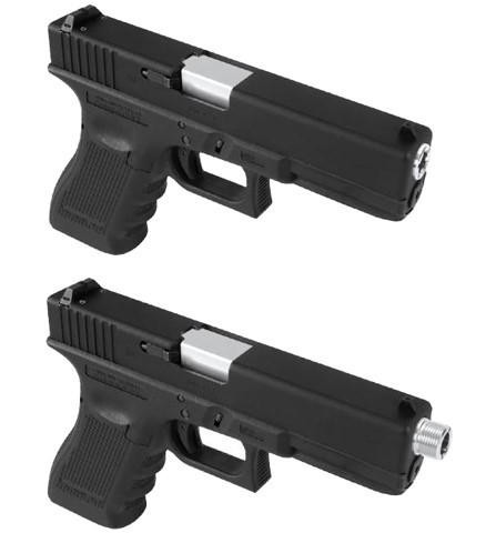Laylax 2 Way Fixed Non-Recoiling Outer Barrel for Umarex Glock 17