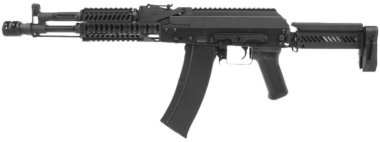 LCT ZK-104 AK Airsoft AEG Rifle w/ Folding Stock, Black | Airsoft