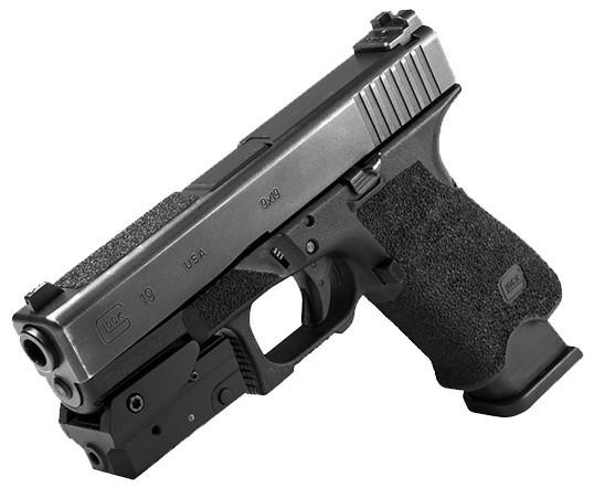 NcStar Compact Pistol Blue Laser w/ Strobe, Black | Airsoft Station