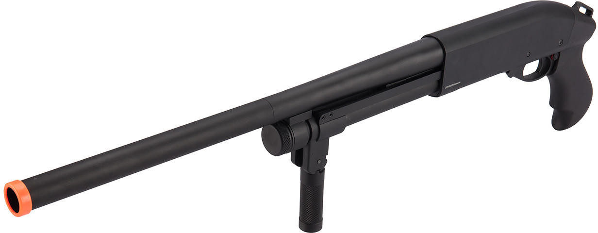 Golden Eagle M870 3/6-Shot Pump Action Gas Airsoft Shotgun w