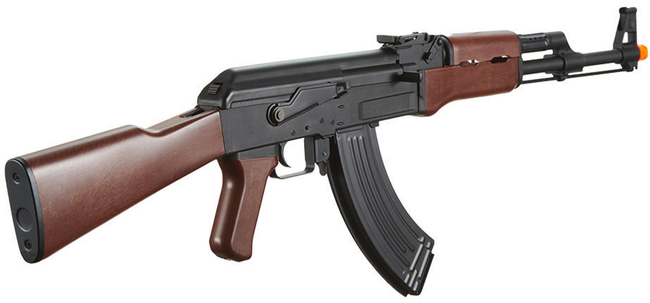 Lancer Tactical Gen 2 AEG Airsoft Rifle w/ Full Stock, Black