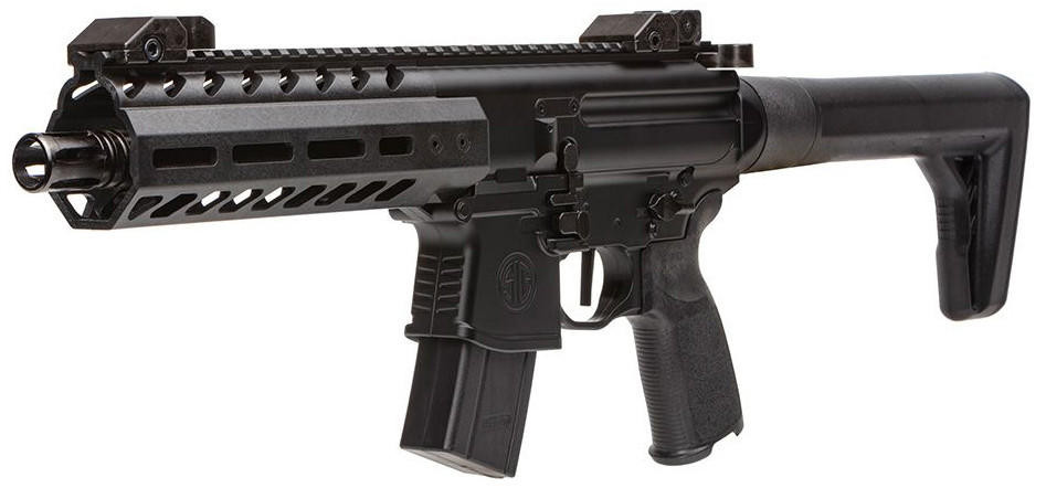 Sig Sauer MPX Gen 2 .177 Cal CO2 Powered 30rd Air Rifle, Black