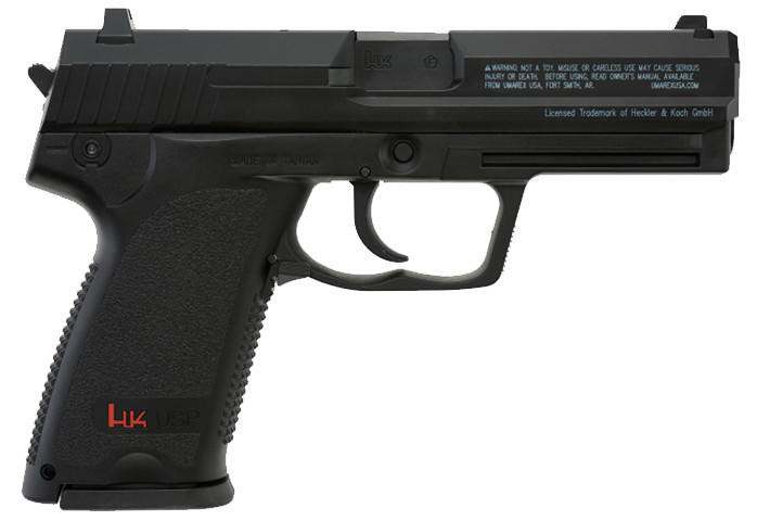 Heckler & Koch USP .177 Cal CO2 NBB Air Pistol, Black | Airsoft