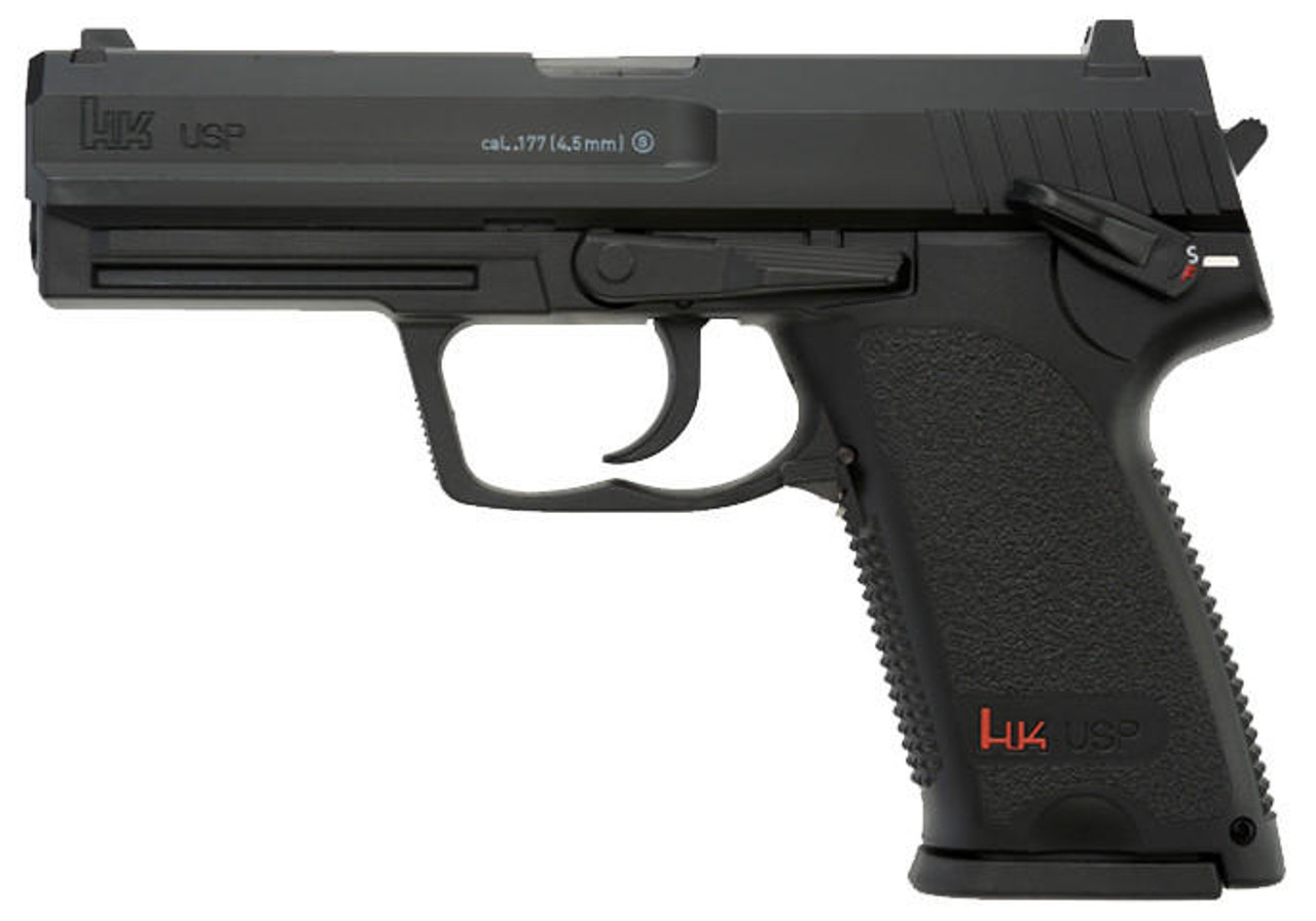 トイガン HECKLER&KOCH USP Heckler & Koch USP .177 Cal CO2 NBB Air Pistol, Black