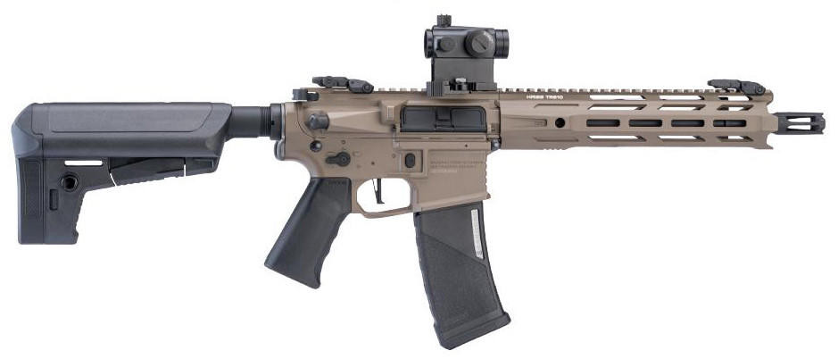 Krytac Full Metal Trident MKII-M CRB Airsoft AEG Rifle, Flat Dark