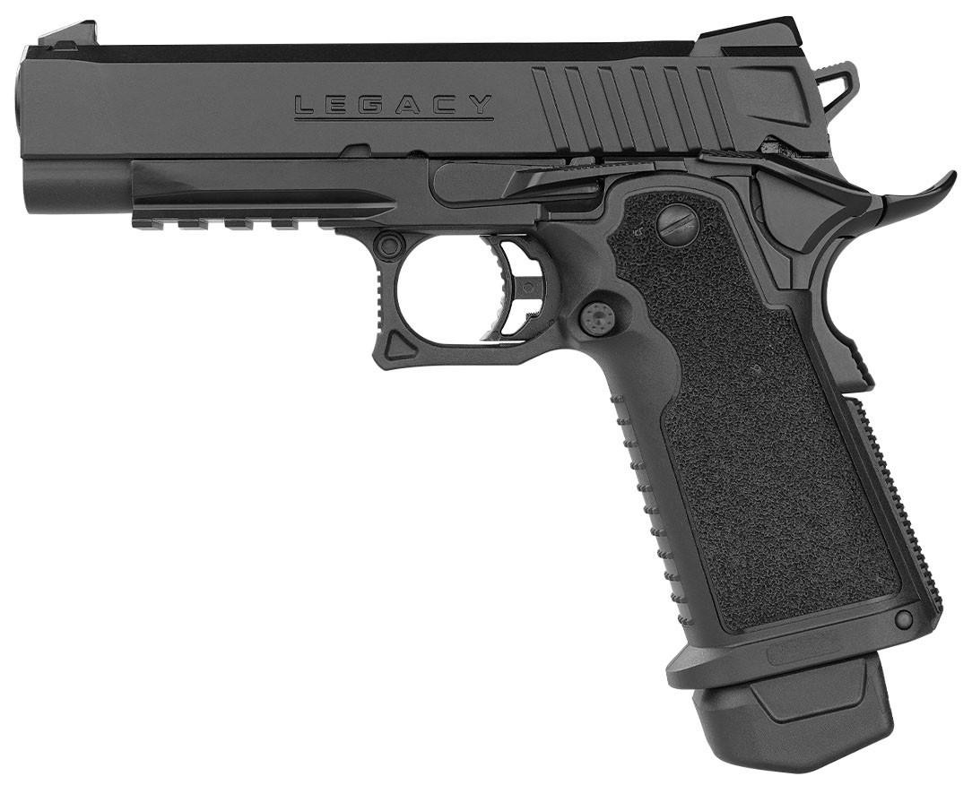 ICS Hi-Capa Legacy GBB Airsoft Pistol, Black | Airsoft Station