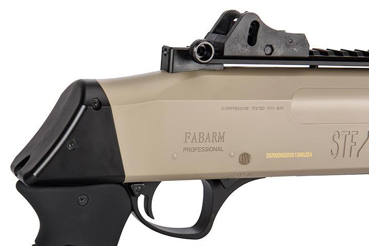 FABARM STF/12 Short Barrel Airsoft Shotgun, Tan/Black | Airsoft