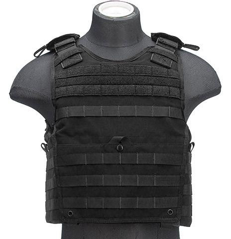 Code 11 Large Exo Plate Carrier, Black | Airsoft Station
