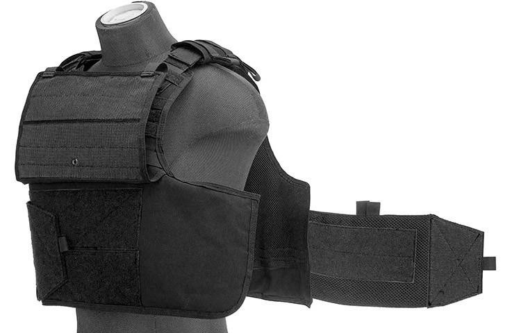 Code 11 Large Exo Plate Carrier, Black | Airsoft Station