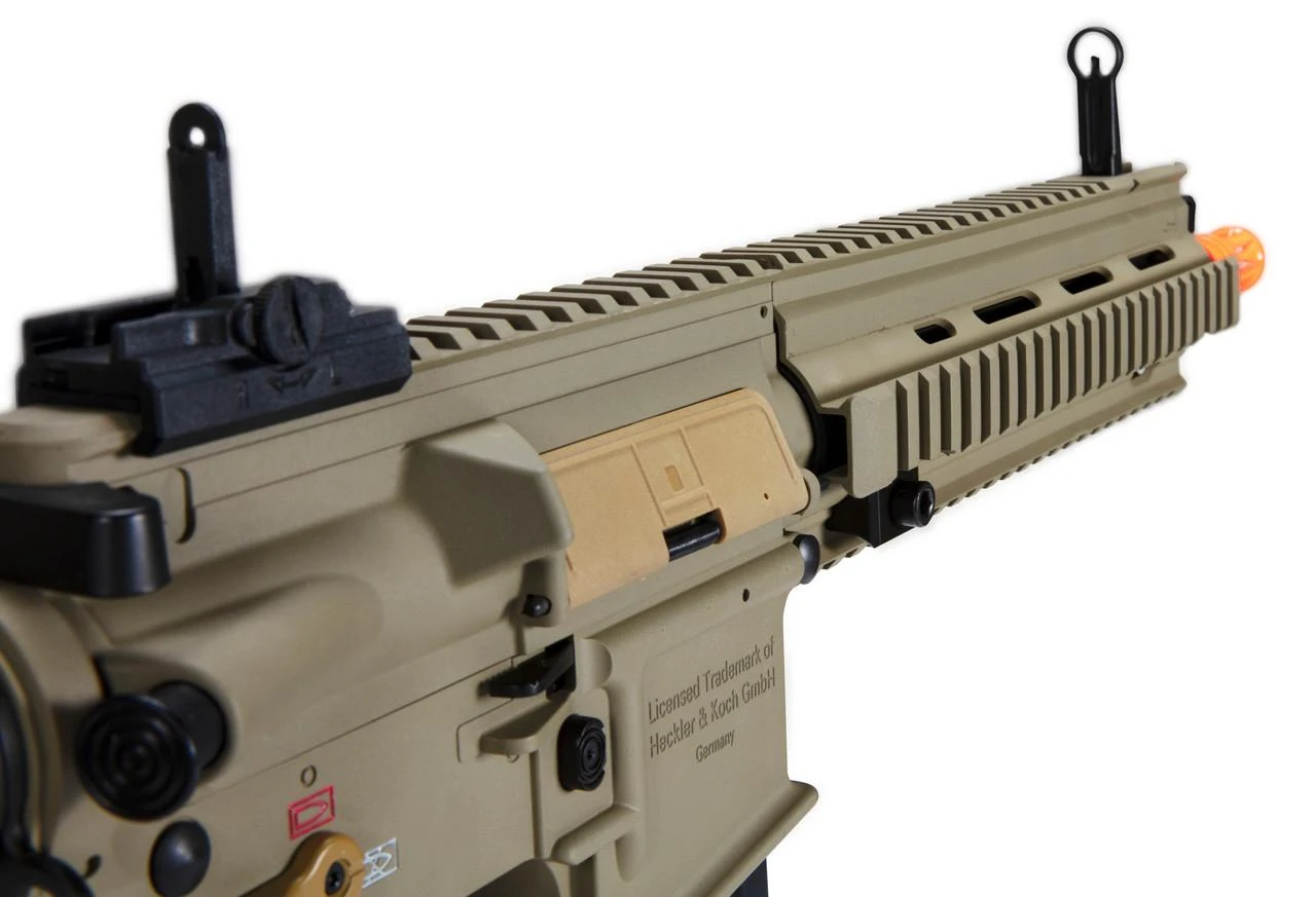 H&K 416 A5 Competition Gen 2 w/ Eye Trace Airsoft AEG Rifle, Tan