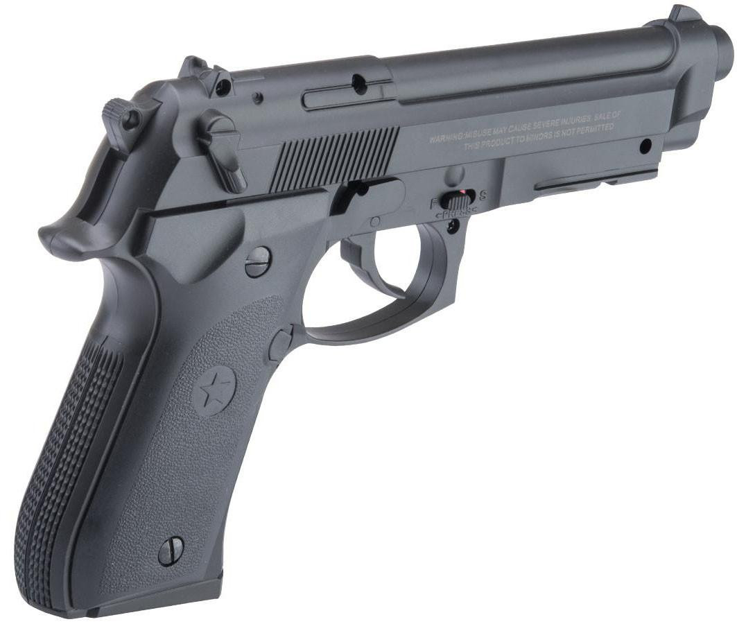 Matrix Predator M9 4.5mm CO2 Air Pistol, Black | Airsoft Station