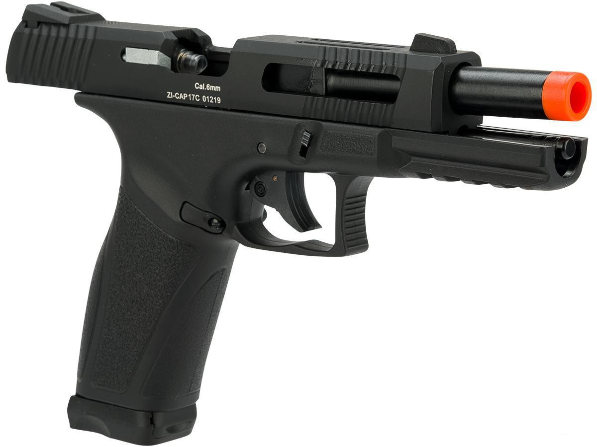 APS A-CAP Combat Adaptive CO2 Blowback Airsoft Pistol, Black | Airsoft ...