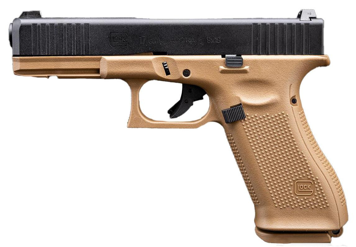 GLOCK 17 Gen.5 GBB Airsoft Pistol, Two-Tone | Airsoft Station