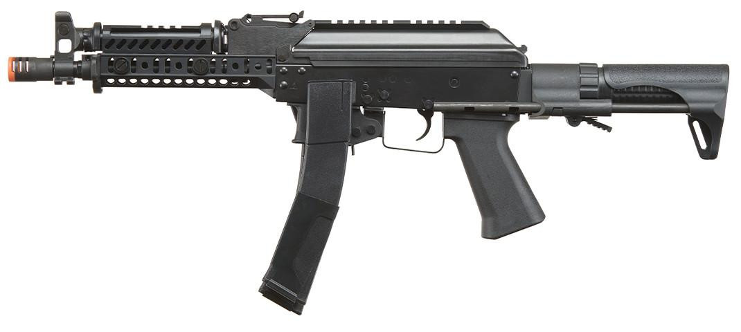 LCT Airsoft ZK PDW 9mm Airsoft AEG SMG, Black | Airsoft Station