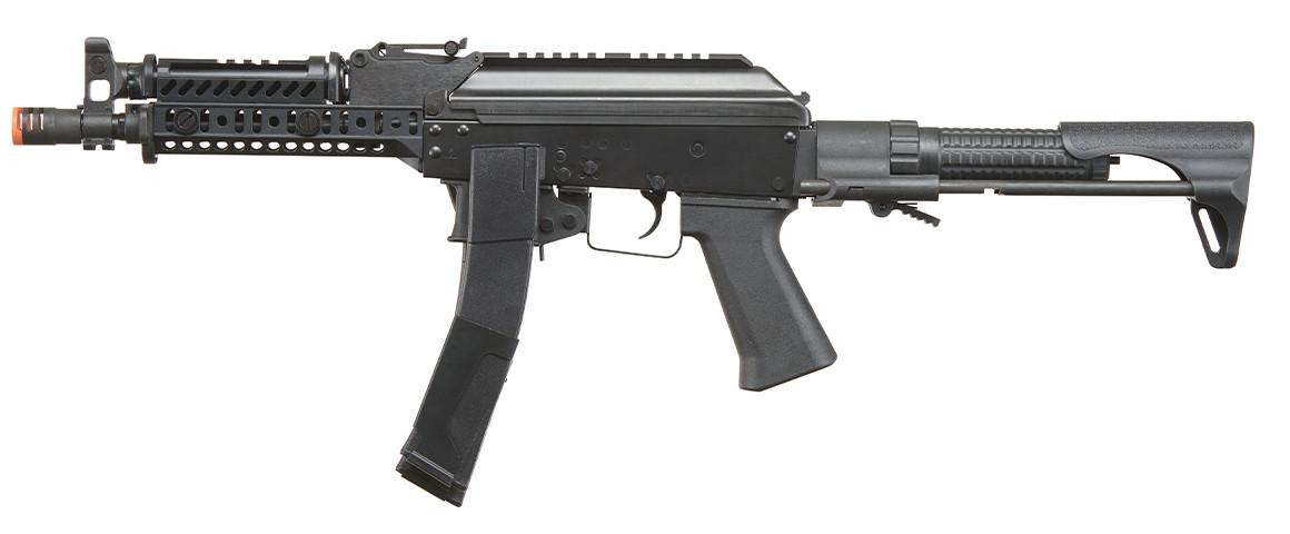 LCT Airsoft ZK PDW 9mm Airsoft AEG SMG, Black | Airsoft Station
