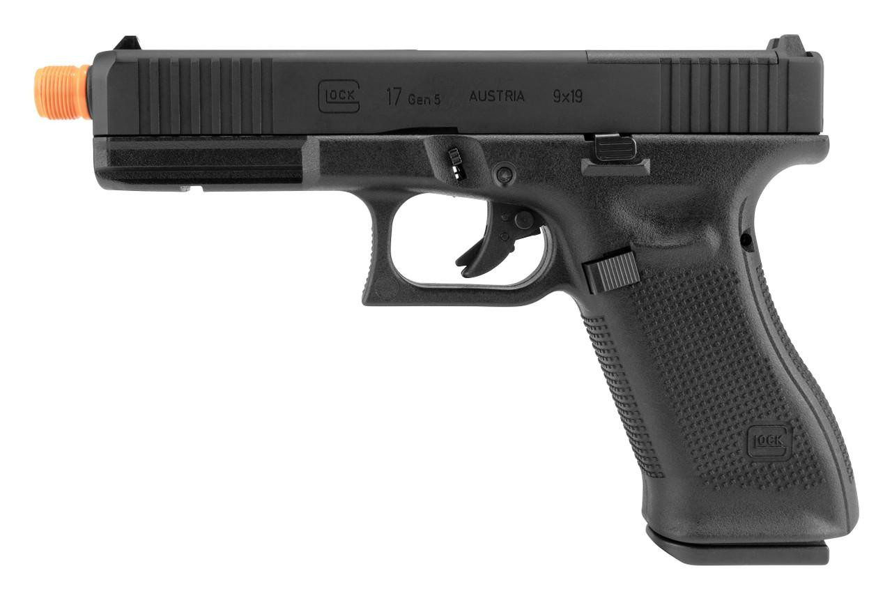 トイガン BATON airsoft GLOCK G17 Gen5 MOS CO2GBB Glock G17 Gen5 MOS CO2 GBB Airsoft Pistol w/ Plates, Black