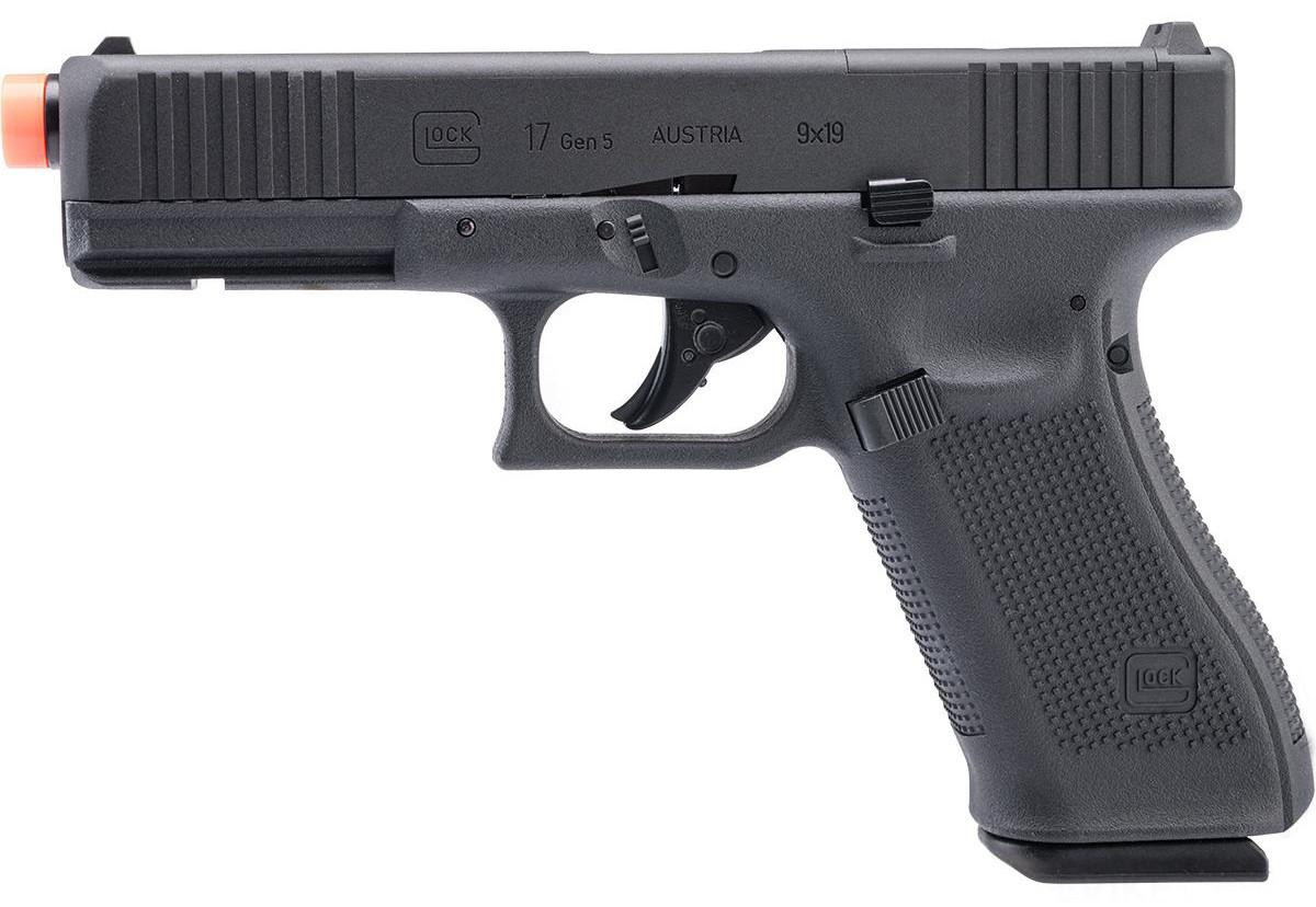 GLOCK17 Gen5 MOS co2➕absolutepro➕XH35 Glock G17 Gen5 MOS CO2 Half Blowback Airsoft Pistol, Black