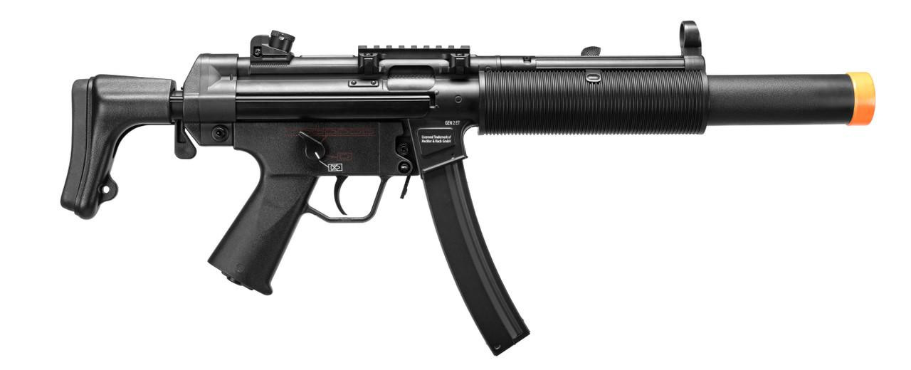 M16とMP5 H&K MP5 GEN2 SD6 Airsoft AEG SMG w/ Eyetrace Kit, Black | Airsoft