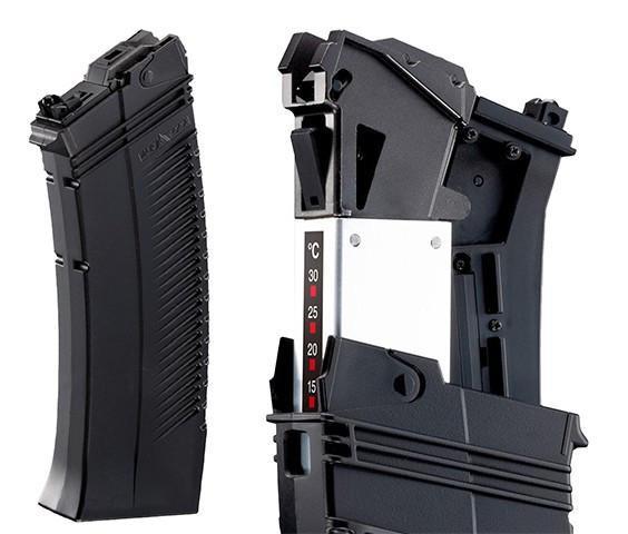 Tokyo Marui 90rd SAIGA-12 SBS Gas Airsoft Magazine, Black