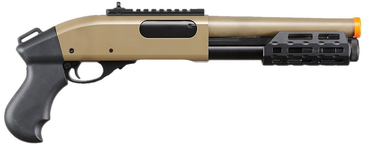 Golden Eagle M8879 3/6-Shot Pump Action Gas Airsoft Sawed-Off