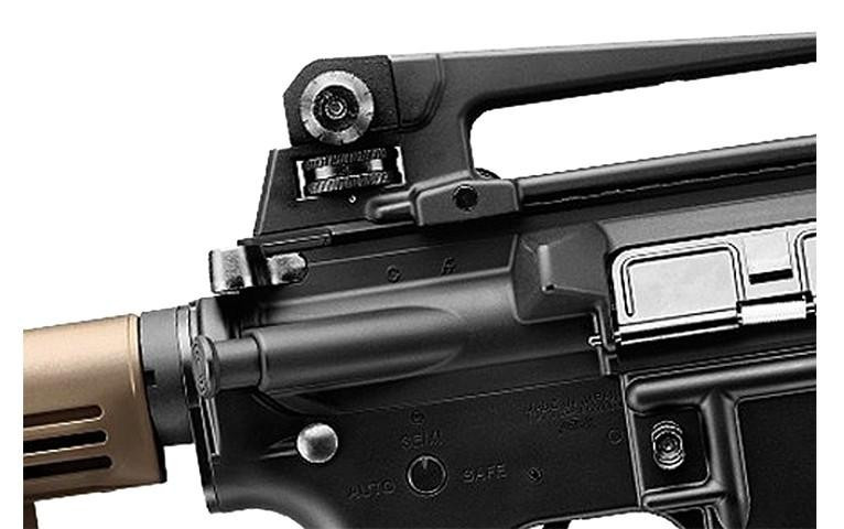 Tokyo Marui M933 Commando AEG Airsoft Gun, Black/Tan | Airsoft Station