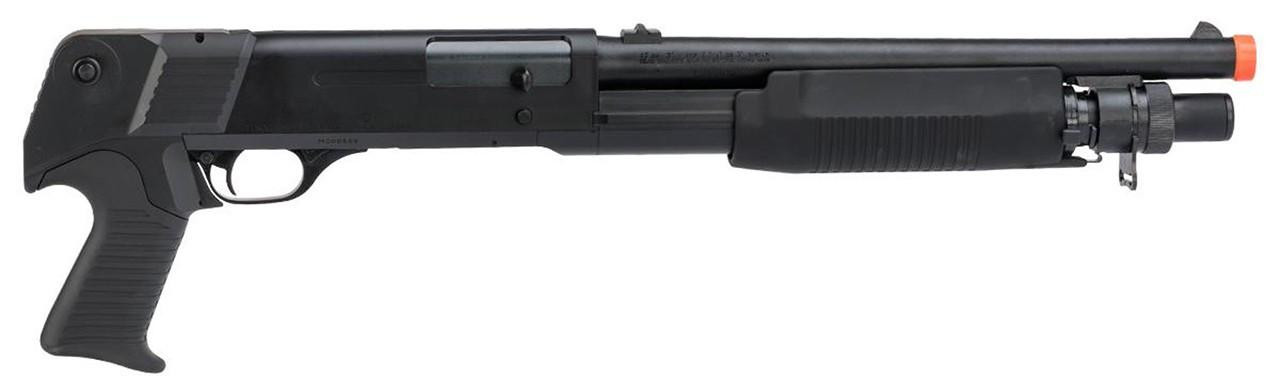 Tokyo Marui Benelli M3 Shorty Airsoft Shotgun, Black | Airsoft Station