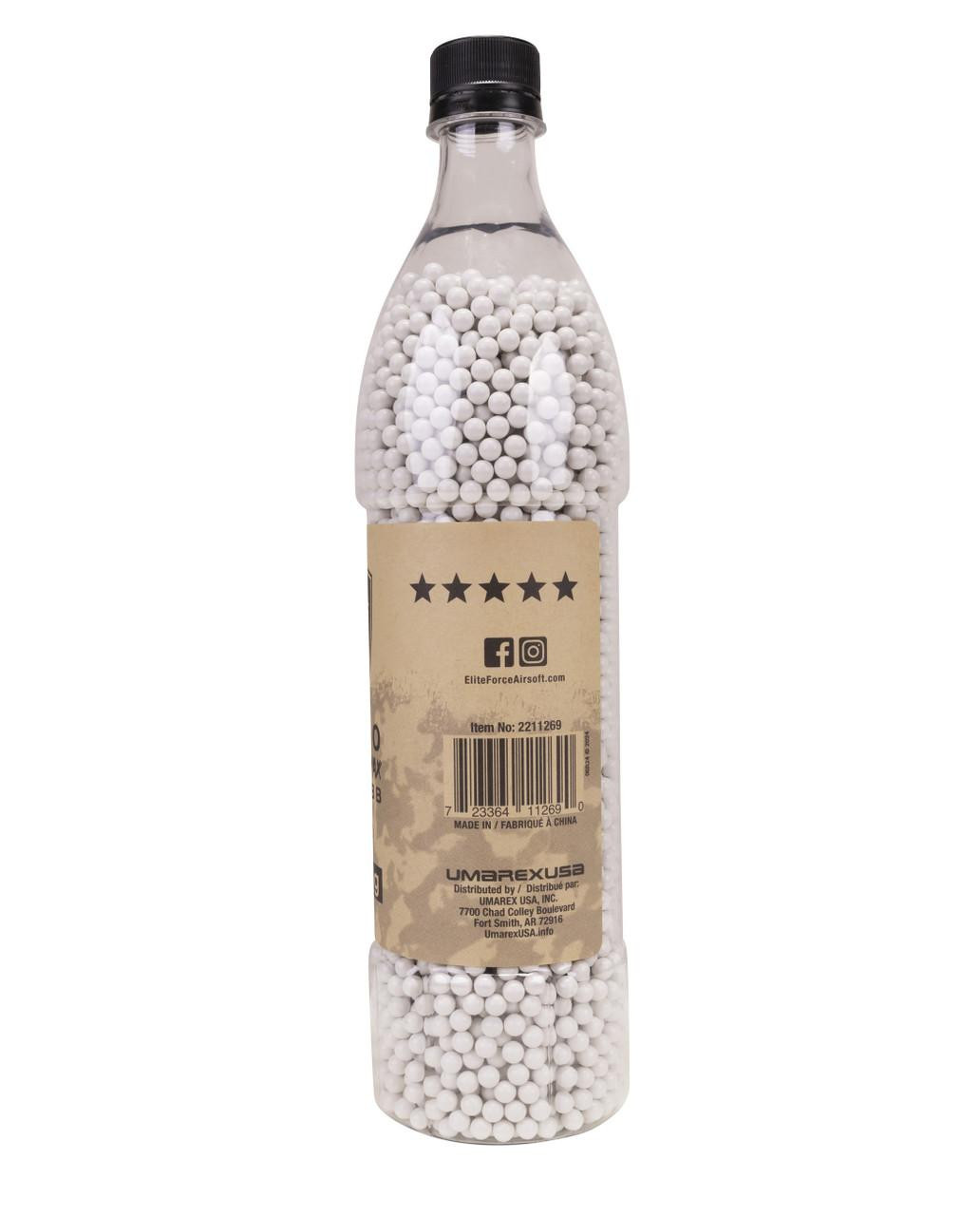 Elite Force MILSIM MAX 0.32g Bio Airsoft BBs 5000ct, White