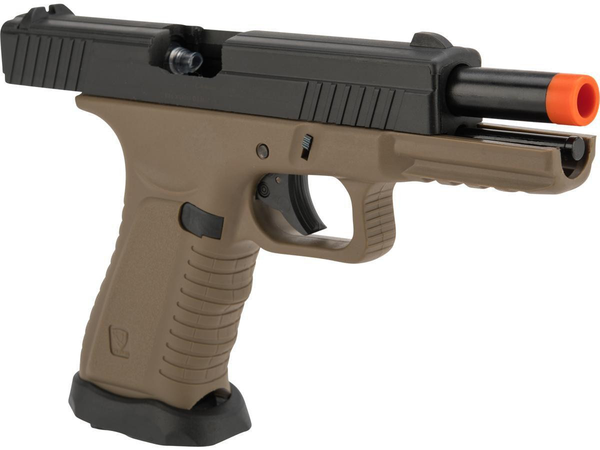 APS XTP Black Hornet Full Auto CO2 Gas Blowback Airsoft Pistol