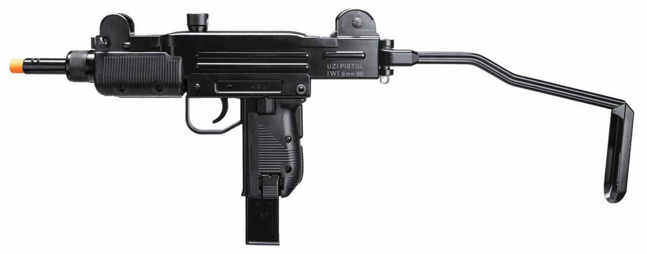 SMG UZI エアソフトガン ブラック Umarex IWI UZI Carbine Gen 2 CO2 Blowback Airsoft SMG, Black