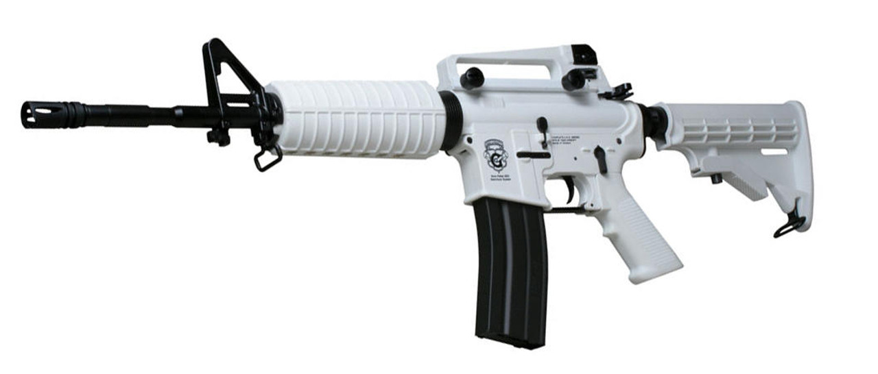 G&G Combat Machine Chione 16 Blowback AEG, Winter White M4A1