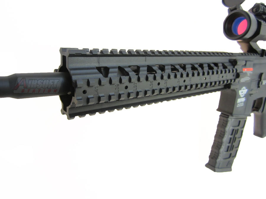 G&G Combat Machine CM16 R8-L AEG Airsoft Rifle, Black